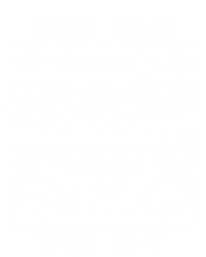 She Whispered Back I Am The Storm Motivational Gift 16 in Basic Backpack