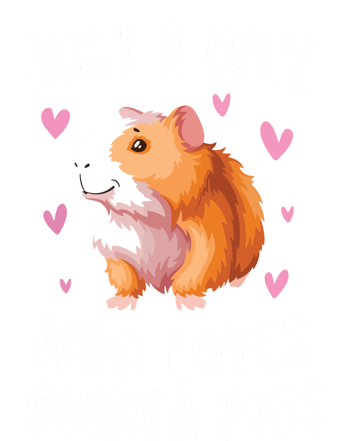 Just A Girl Who Loves Guinea Pigs Funny Cavy Gifts For Girl T-Shirt