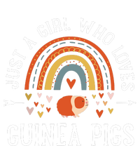 Just A Girl Who Loves Guinea Pigs Rainbow Gifts Cavy Lover T-Shirt