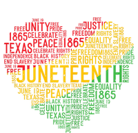 Juneteenth Heart Black History Afro American African Freedom Tall T-Shirt