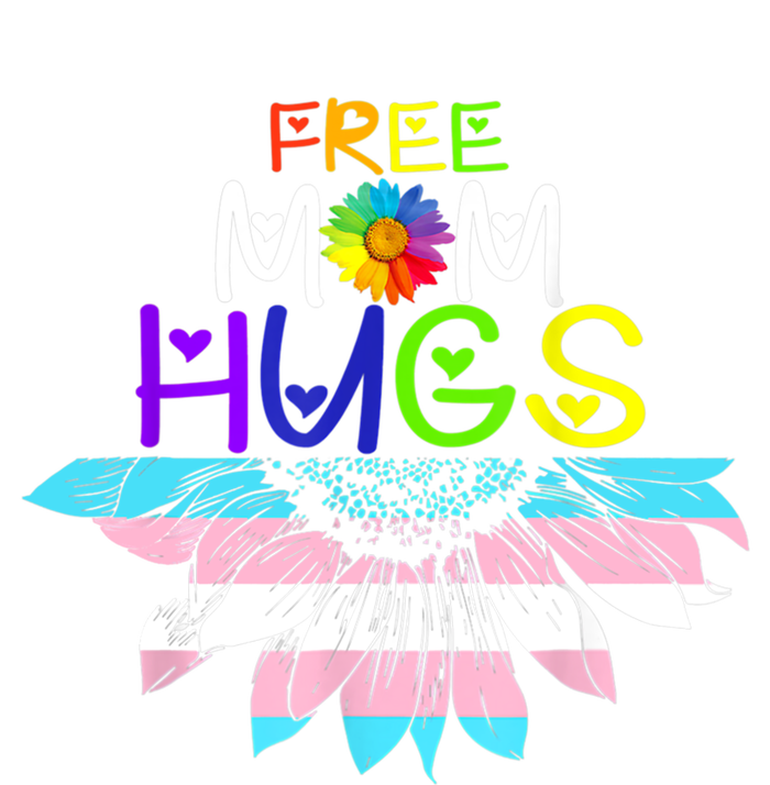 Free Mom Hugs Lgbt Lgbtq Pride Rainbow Sunflower Great Gift Long Sleeve Shirt