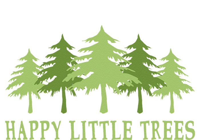 Funny Happy Little Trees Gifts Bob Style Camping Infant Fleece One Piece