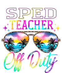 SPED Teacher Off Duty Last Day Of School Teacher Summer Kids T-Shirt