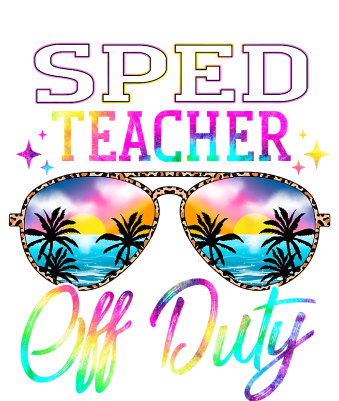 SPED Teacher Off Duty Last Day Of School Teacher Summer Kids T-Shirt