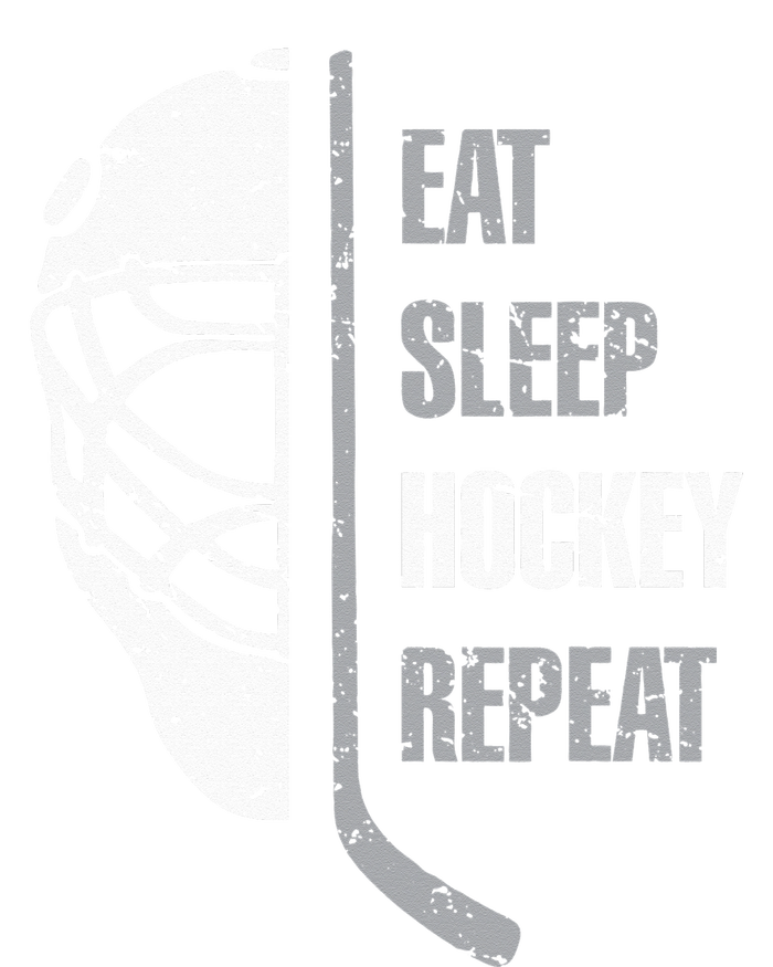 Eat Sleep Hockey Repeat Christmas For Teen Adult Hockey Women's Pullover Hoodie