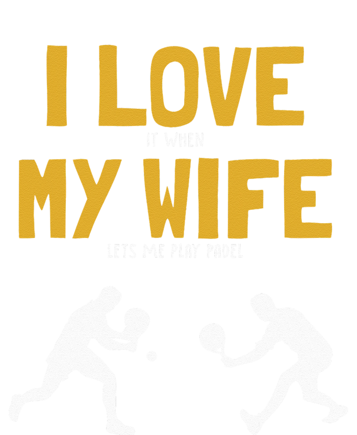 I Love My Wife Padel Platform Tennis Paddleball Padel PosiCharge Competitor Tank