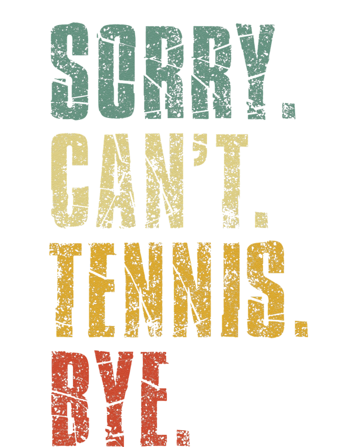 Sorry Cant Tennis Bye Funny Vintage Retro Tennis Player Mousepad