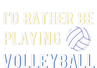 Id Rather Be Playing Volleyball Funny Volleyball Lover PosiCharge Competitor Tank