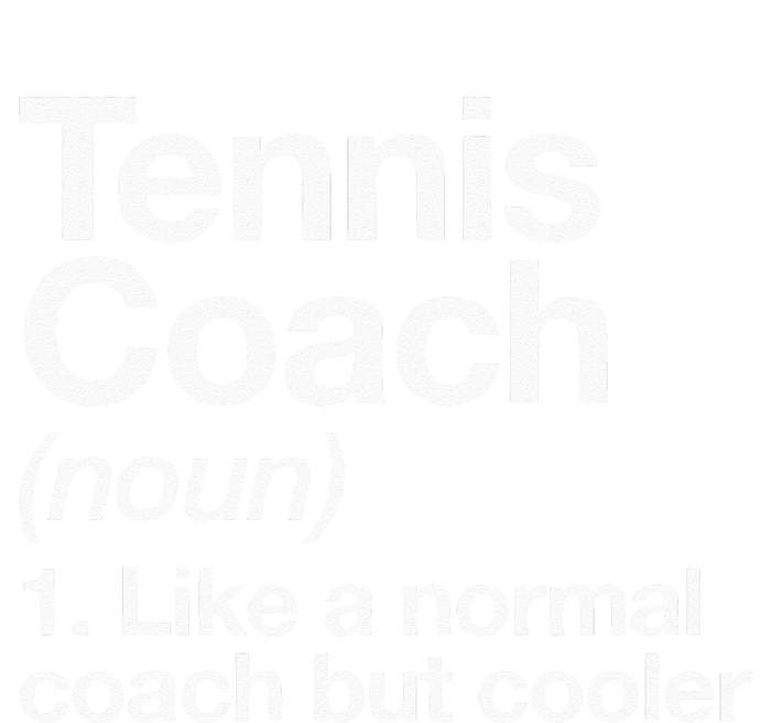 Tennis Coach Definition Sports Funny Trainer Instructor Ladies Long Sleeve Shirt