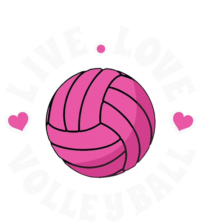 Live Love Volleyball For Women Volleyball Fan T-Shirt