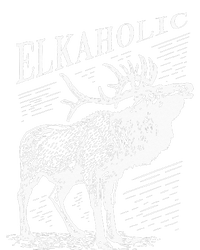 Funny Elk Hunting Elkaholic For Hunters Metallic Star Ornament