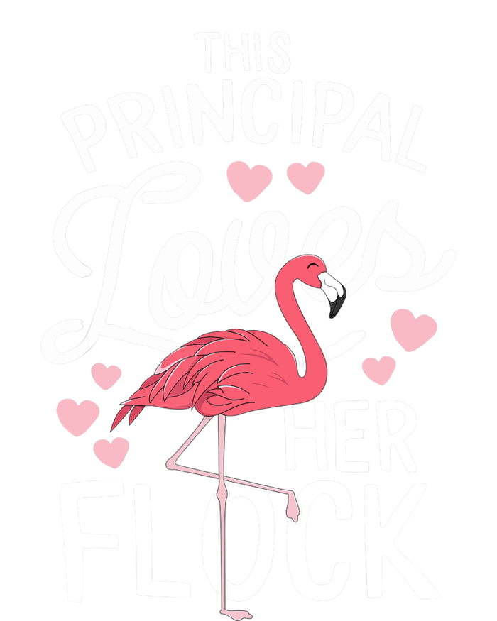 This Principal Loves Her Flock Flamingo Teacher School Gift Women’s Perfect Tri Rocker Tank