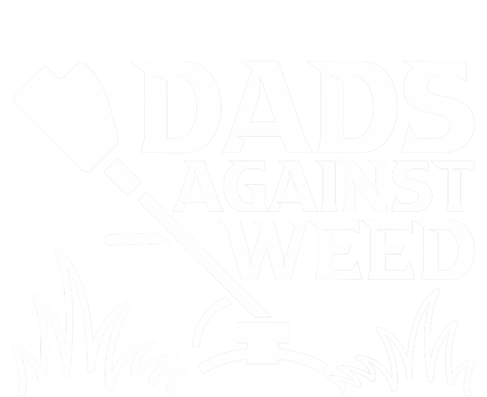 Dads Against Weed | Gardening Dad Joke Lawn Mowing Funny Dad Women's Pullover Hoodie