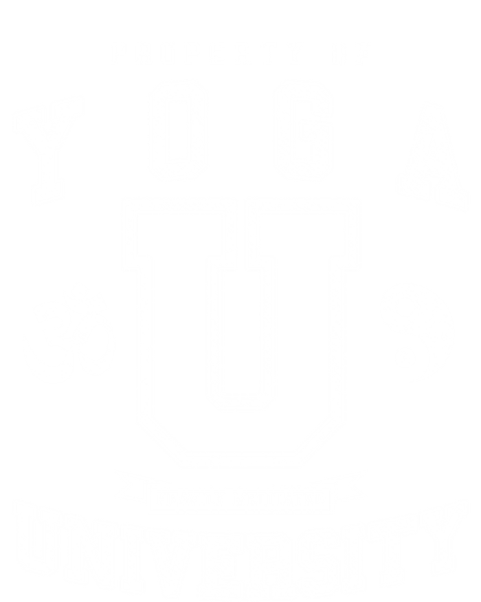 Yoga University Heavily Meditated Vintage College Varsity Cool Gift T-Shirt