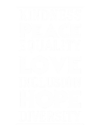 Hu Kindness Peace Equality Love Inclusion Diversity Gift Premium T-Shirt