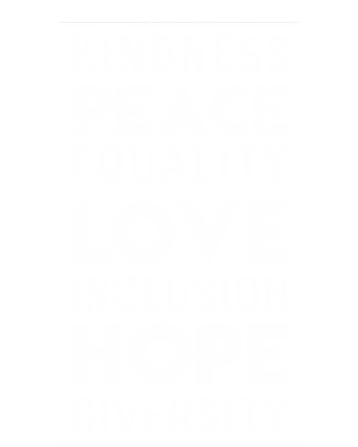 Hu Kindness Peace Equality Love Inclusion Diversity Gift Premium T-Shirt