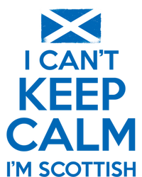 I Cant Keep Calm Im Scottish Funny Scotland Meme Gift Women's Racerback Tank