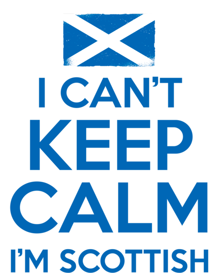 I Cant Keep Calm Im Scottish Funny Scotland Meme Gift Women's Racerback Tank