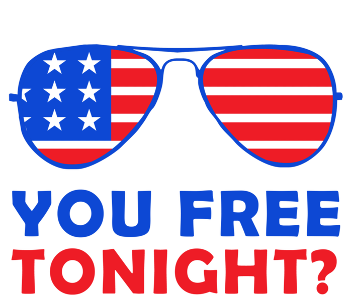 You Free Tonight To Celebrate 4th Of July In Red And Blue Cool Gift Button