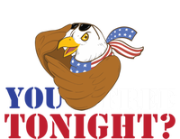 You Free Tonight? Usa Eagle Of Freedom 4th Of July Gift Kids Tie-Dye T-Shirt