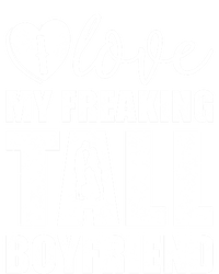 I Love My Freaking Tall Friend Valentine Proud Friend Gift Canvas