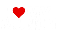 I Love My Munch I Heart My Munch Proud Munch Gift Ladies Essential Flowy Tank