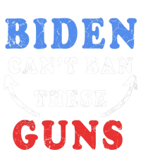 Biden Can't Ban These Guns gym workout funny weightlifting Ladies Essential Tank