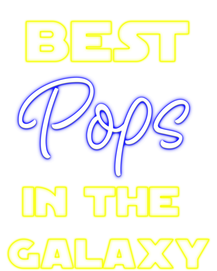 Best Pops In The Galaxy Grandfather American Grandpa Gift T-Shirt