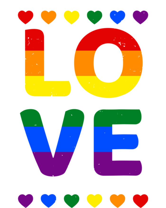 Love Who You Want Pride Lgbt Equivalent Gift T-Shirt