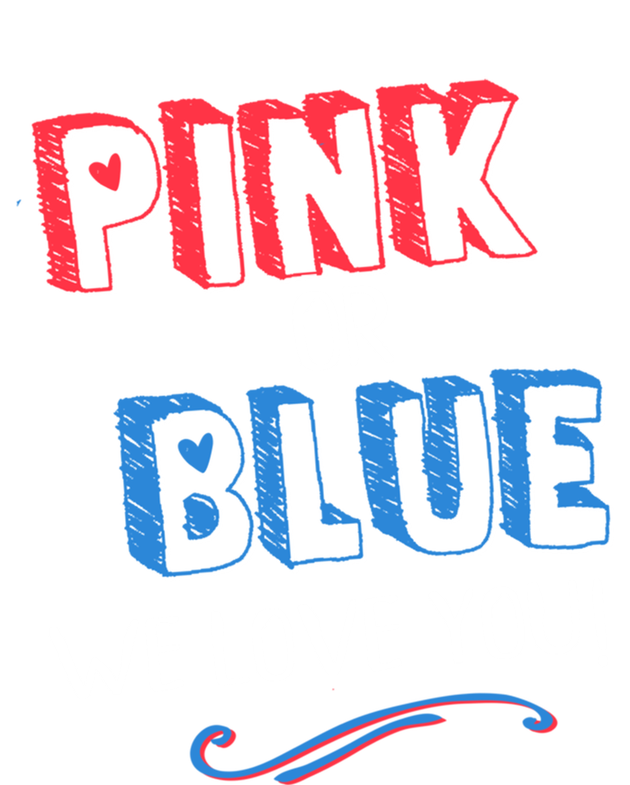 Pink Or Blue We Love You Gender Reveal Announcet Matching Cute Gift T-Shirt