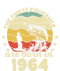 Birthday The Finest Fisherman Are Born In 1964 Fishing Premium Hoodie