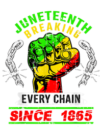 Juneteenth Breaking Every Chain Since 1865 African American Dry Zone Grid Polo