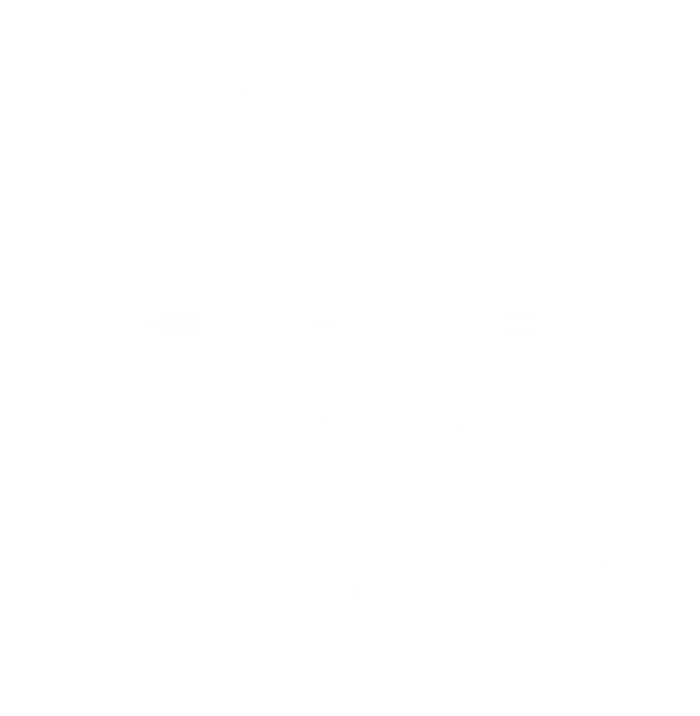 Proud Grandma Of An Awesome Football Player Cool Gift Kids Long Sleeve Shirt