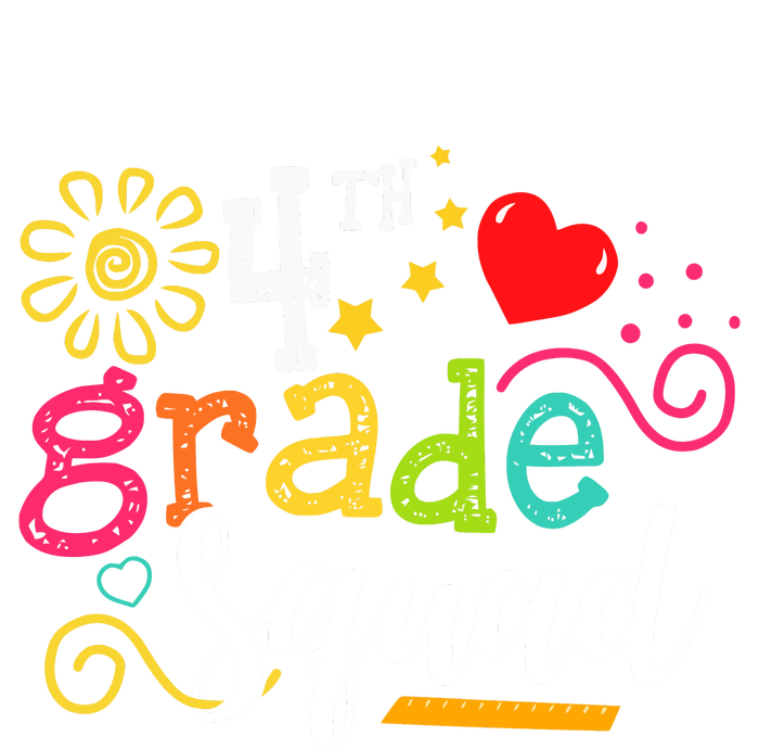 4th Grade Squad Student Teacher Gift Back To School Tank Top