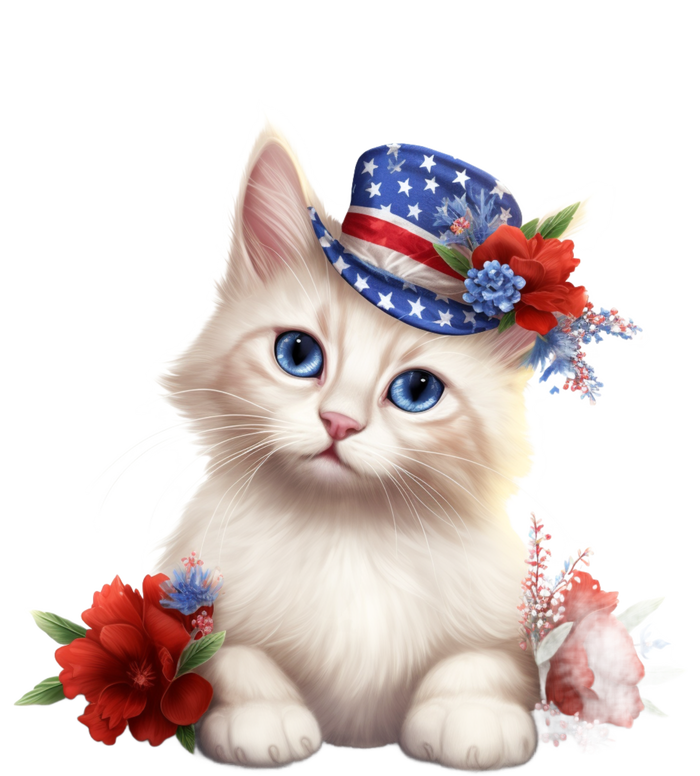 American Cat 4th Of July Cat Patriotic Cats Somali Kitten Impact Tech Backpack