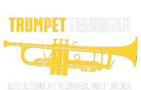 Trumpet Teenager Funny Cute Marching Band Gift Cooling Performance Crew T-Shirt