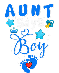 Aunt Says Funny Pregnancy Gender Reveal Baby Family Bumper Sticker