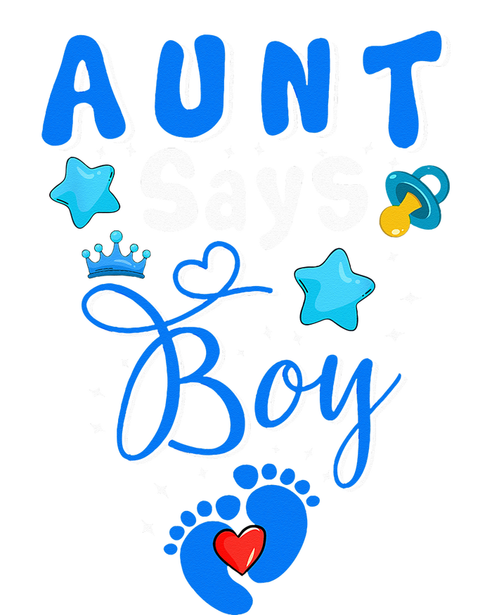 Aunt Says Funny Pregnancy Gender Reveal Baby Family Bumper Sticker