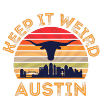 Austin, Texas Keep It Weird Longhorn Sunset T-Shirt