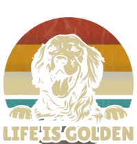 Golden Retriever Dog Life is golden retro vintage Sustainable Bucket Hat