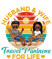 HusbandWife Travel Partners For Life Beach Summer Dark Tote Bag