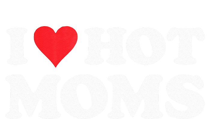 I Love Hot Moms I Heart Hot Moms Red Heart Love Hot Moms Softstyle Adult Sport Polo