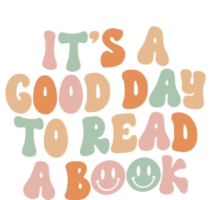 It's Good Day To Read Book Funny Library Reading Lovers Women's Knotted Racerback Tank