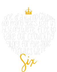 One of a Kind No Category Six Queens Lettered Heart T-Shirt