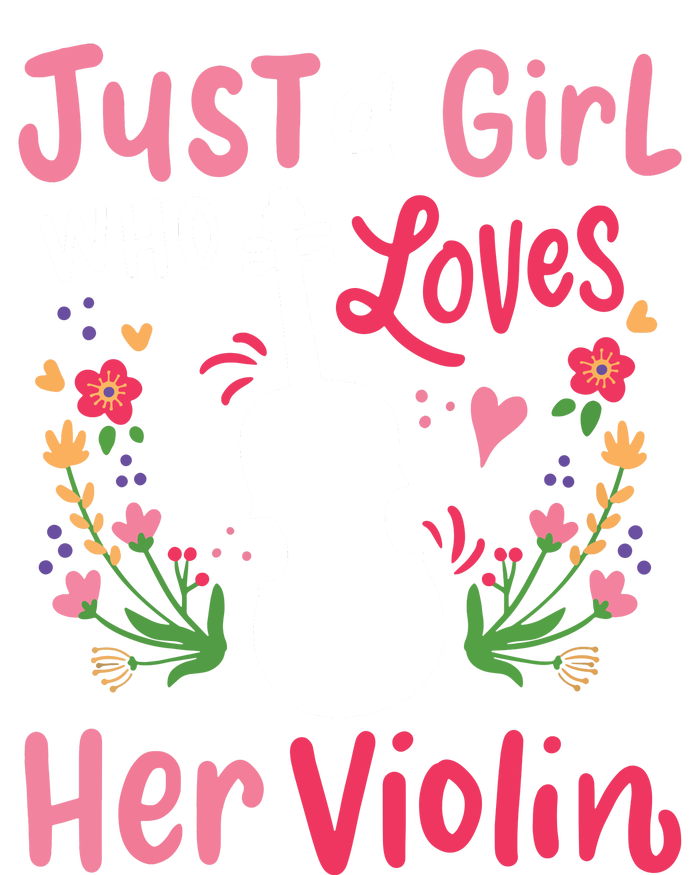 Violin Violinist Just A Girl Who Loves Her Violin Cooling Performance Crew T-Shirt