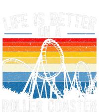 Life Is Better On A Roller Coaster Rollercoaster 16 in Basic Backpack