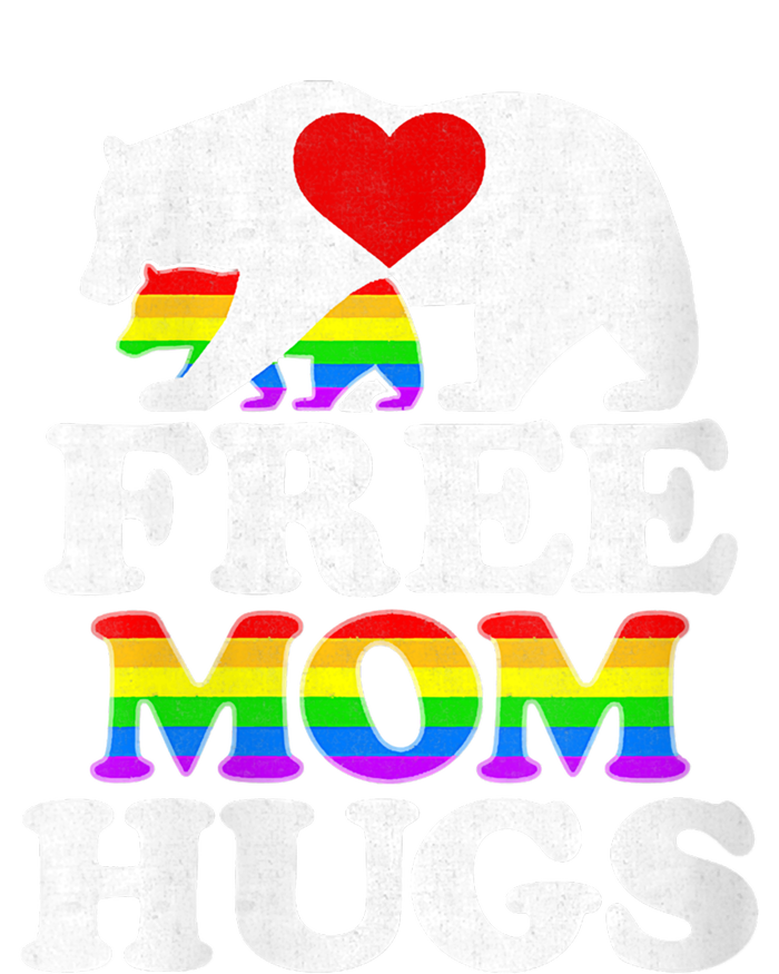 Wo Lgbtq Pride Mama Bear Free Mom Hugs Pride Gift Women's Flannel Pajama Set