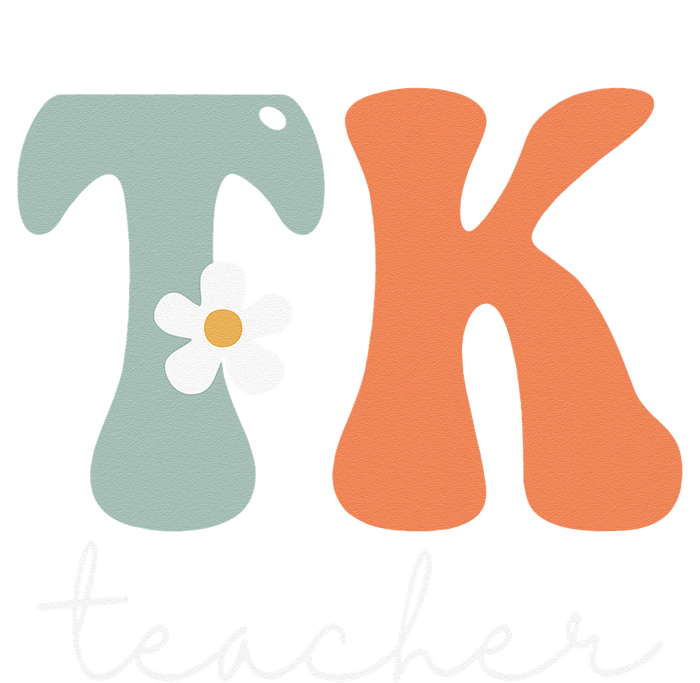 TK Teacher Retro Groovy Vintage Happy First Day Of School Tall T-Shirt