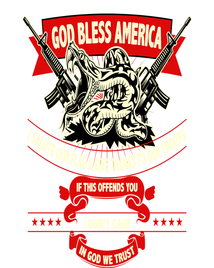 God Bless America Patriotic Gift For Military Moms Veterans Great Gift Toddler T-Shirt