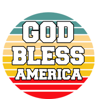 God Bless America Retro Vintage Style Funny Gift T-Shirt